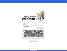 Tablet Screenshot of mail.cis-broadband.com
