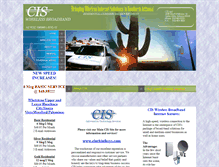 Tablet Screenshot of cis-broadband.com